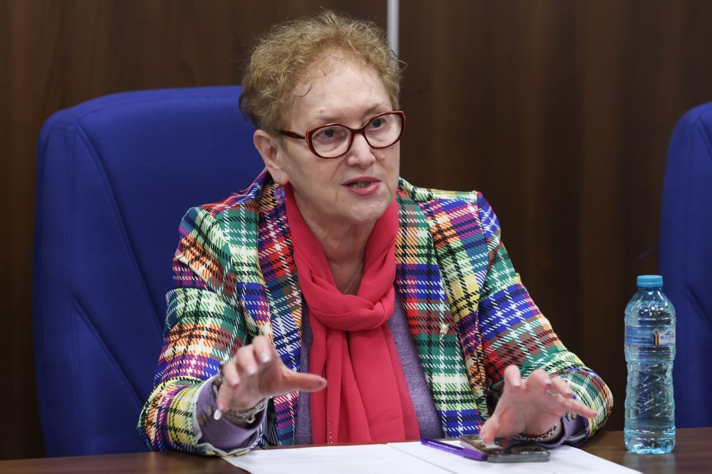 Renate Weber este avocat al Poporului din iulie 2019, mandatul ei fiind expirat din 2024. Ea rămâne însă în funcție până când depune jurământul noul Avocat al Poporului Foto: Inquam Photos / Sabin Cirstoveanu