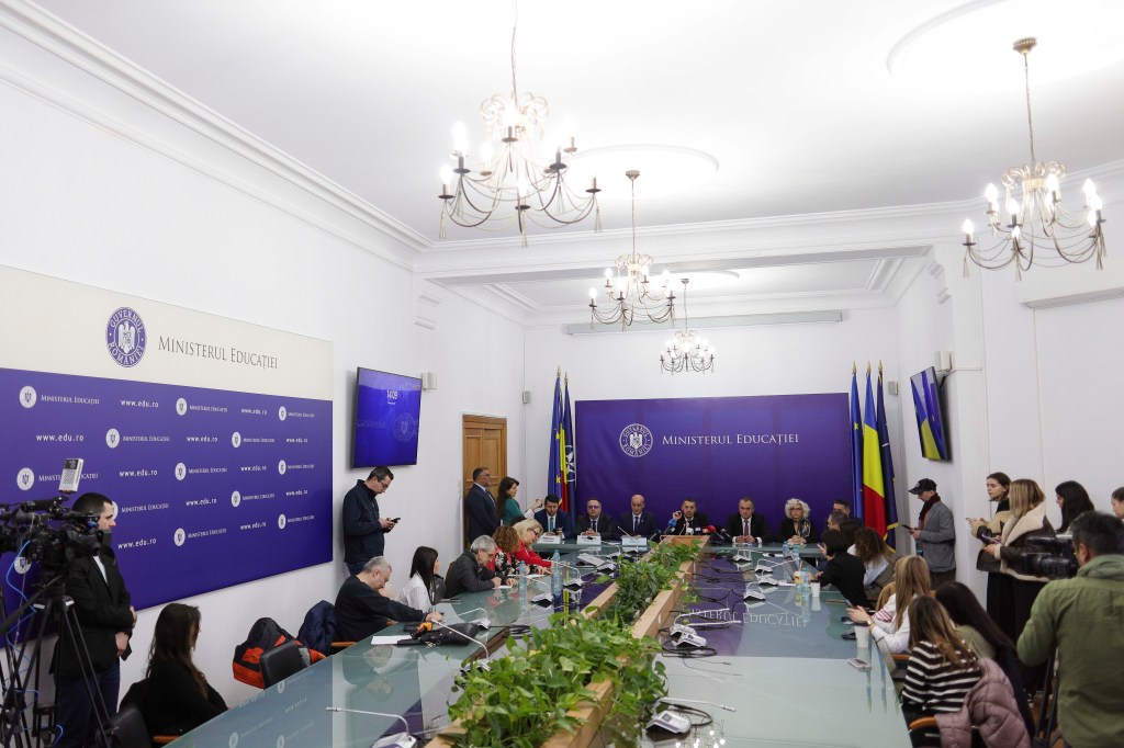 Imagine ilustrativă de la Ministerul Educației Foto: Inquam Photos / Octav Ganea
