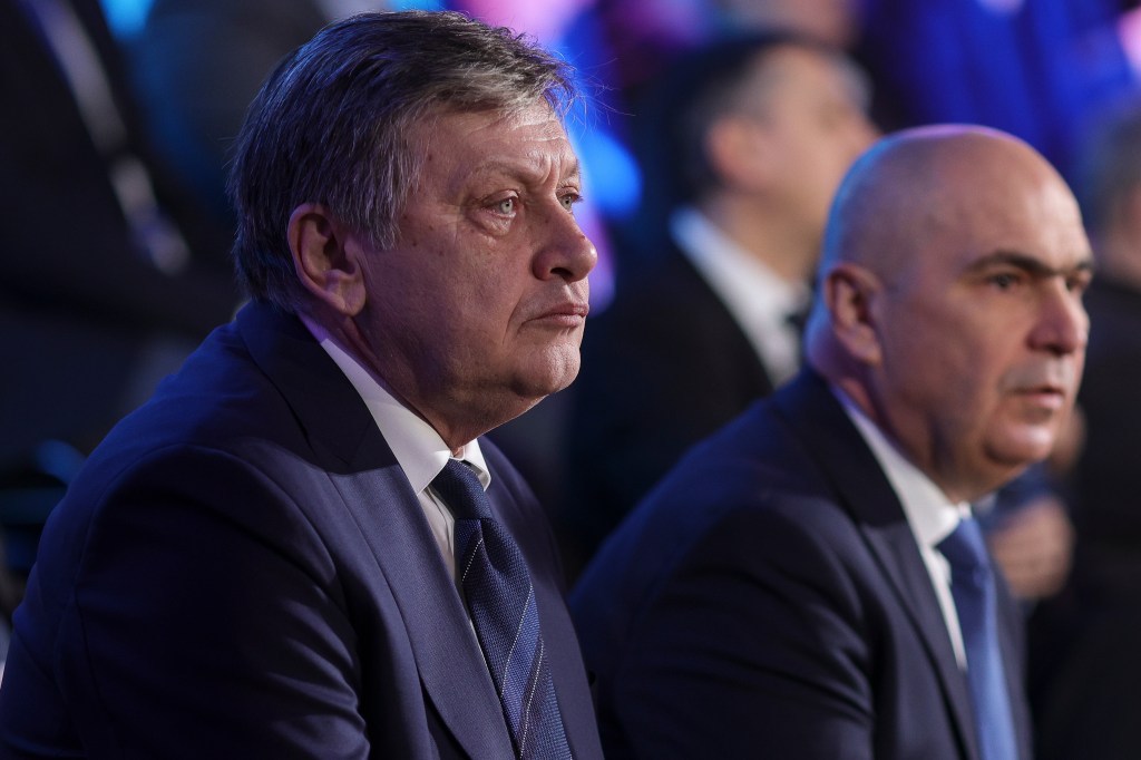 Crin Antonescu și Ilie Bolojan. Inquam Photos / Octav Ganea