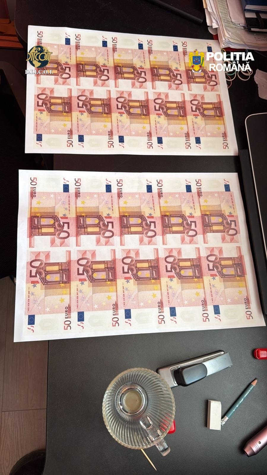 Fabrică de bani într-un sat din Suceava. Suspecții, prinși în Sofia cu o cantitate impresionantă de bancnote false la ei – VIDEO