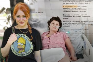 Andreea Aniță. Foto: Facebook. Colaj: Ion Mateș / HotNews