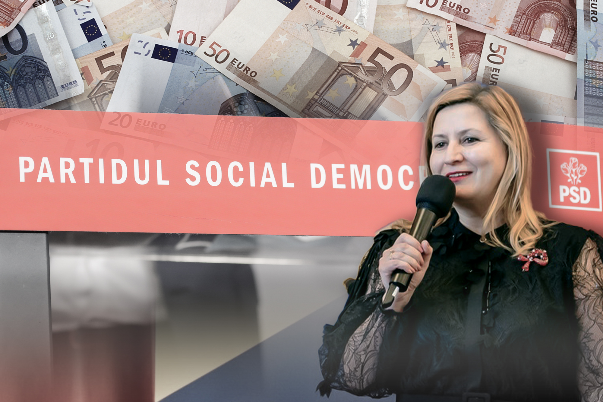 DEZVĂLUIRI. O angajată PSD a obținut venituri de 500.000 de euro în doi ani. După contractele cu partidul, profitul firmei ei a crescut cu 2984%