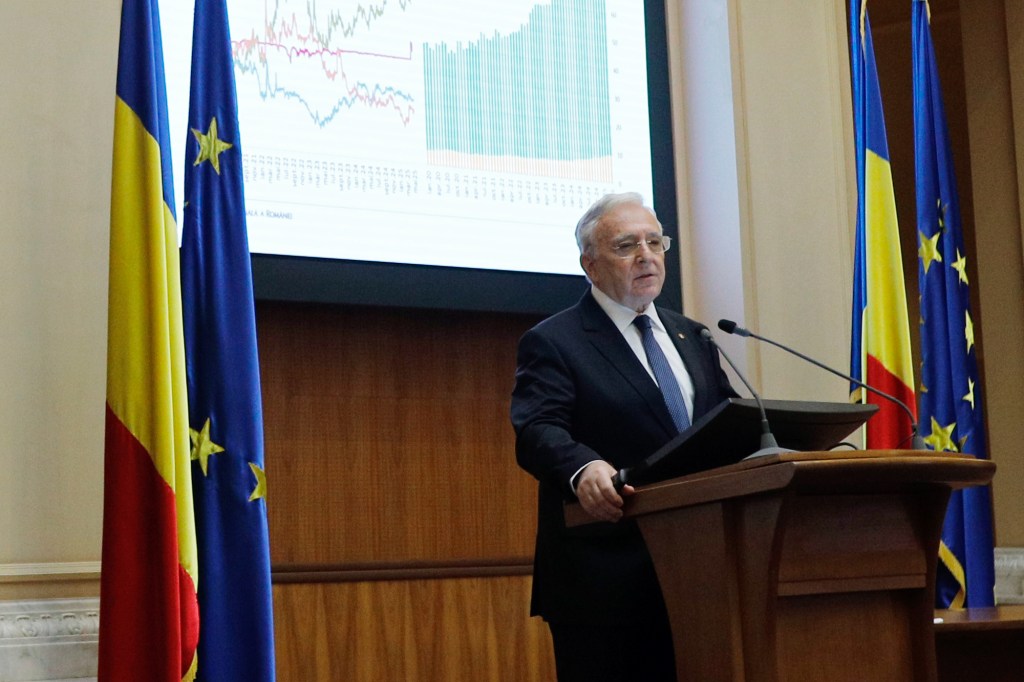 Guvernatorul BNR, Mugur Isărescu. Inquam Photos / Mălina Norocea