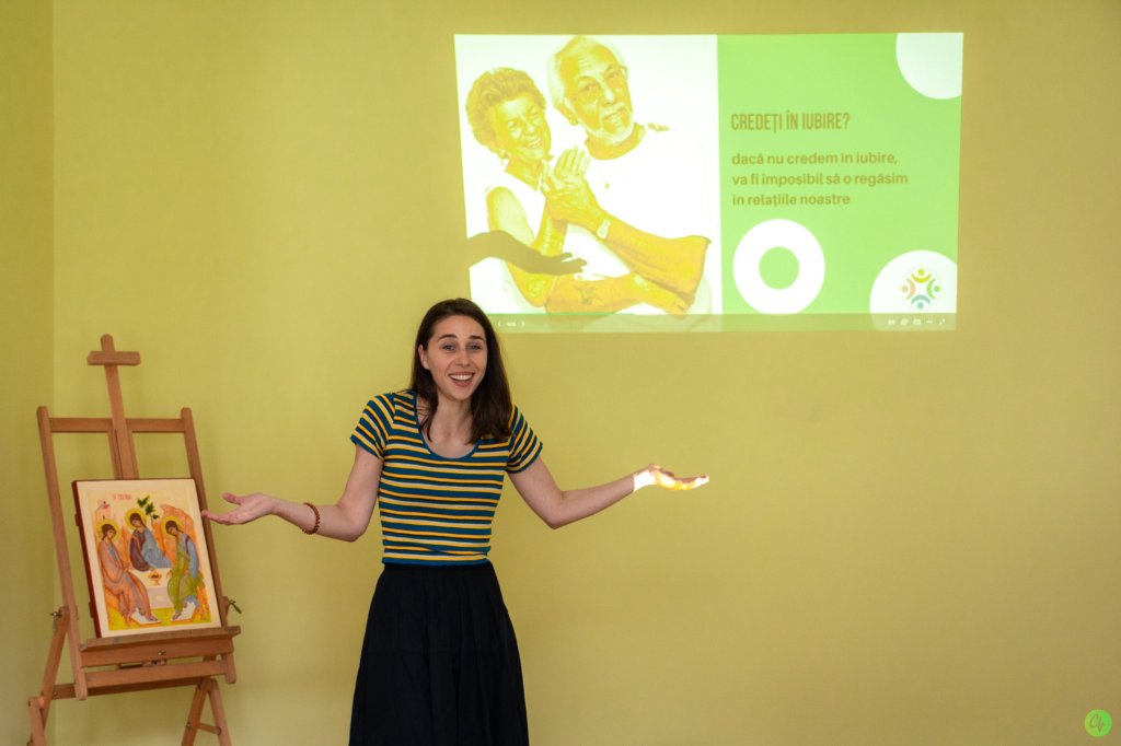 Iustina Moldovan, președinta Asociației Clujul pentru Viață Foto: Facebook.com