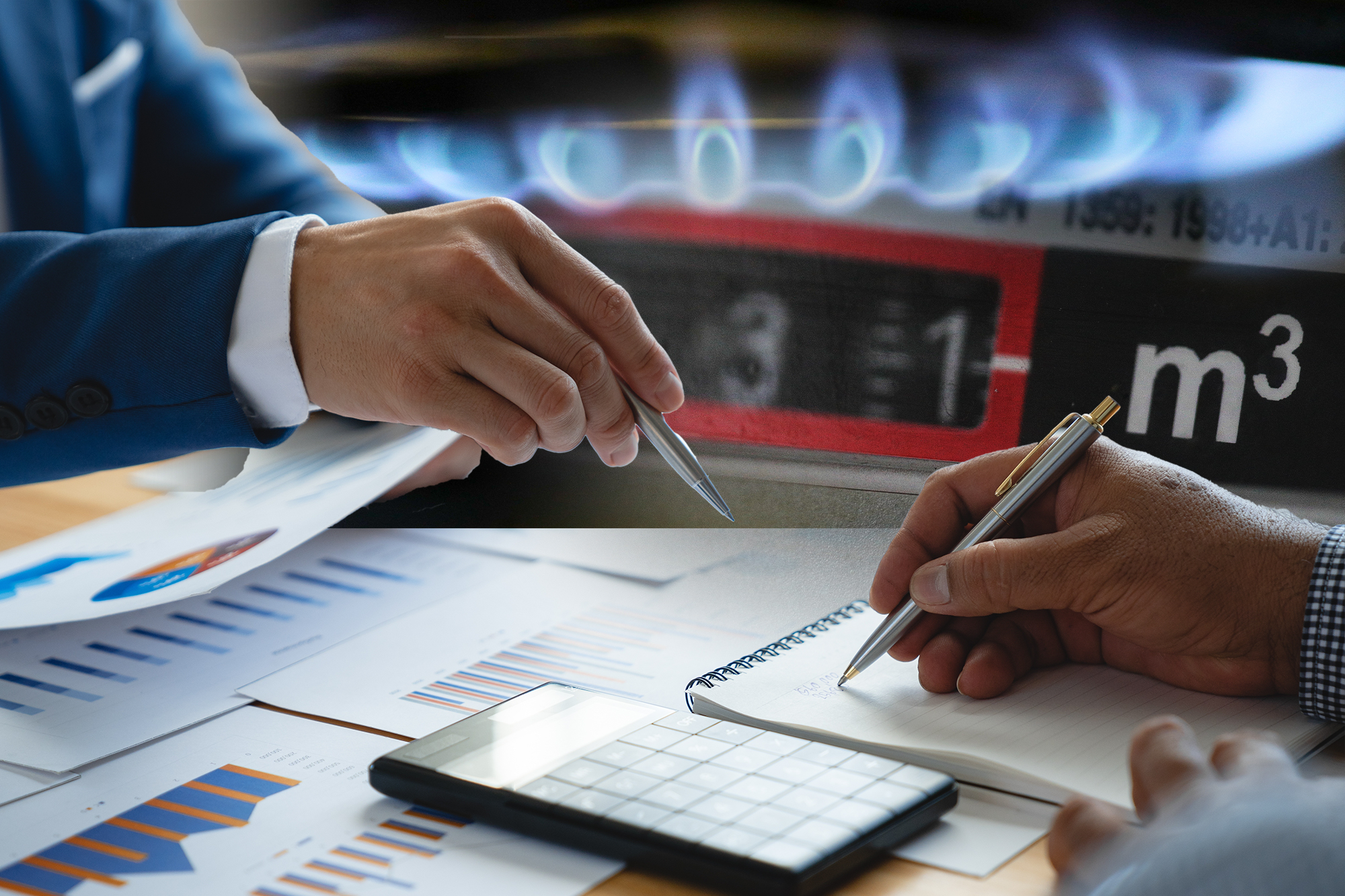 Cum vor arăta facturile la gaze de la 1 aprilie. O parte dintre consumatori vor plăti cu 60% mai mult