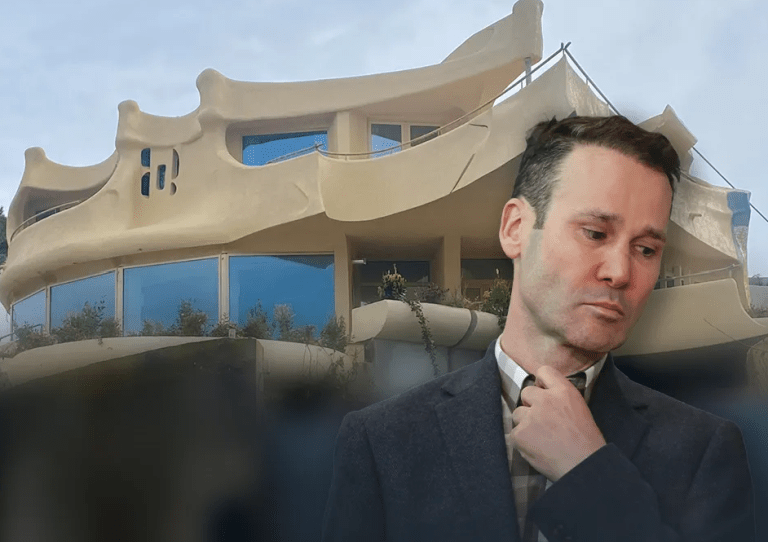 Robert Negoiță și proprietatea din Italia. Foto: Snoop, Inquam Photos / George Călin. Colaj: Ion Mateș / HotNews