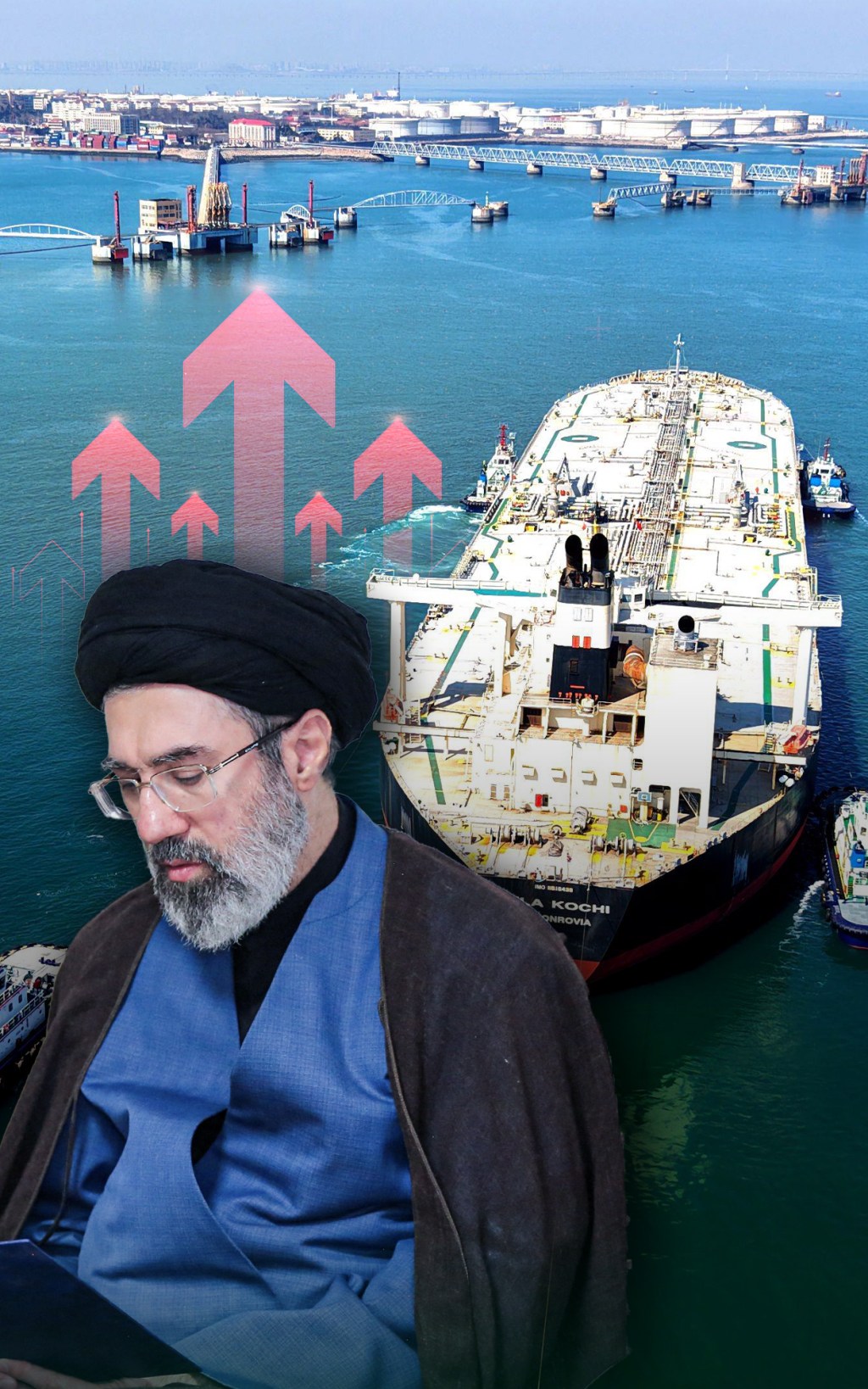 Mojtaba Khamenei, noul lider suprem al Iranului. Foto: Profimedia, Shutterstock. Colaj: Ion Mateș / HotNews