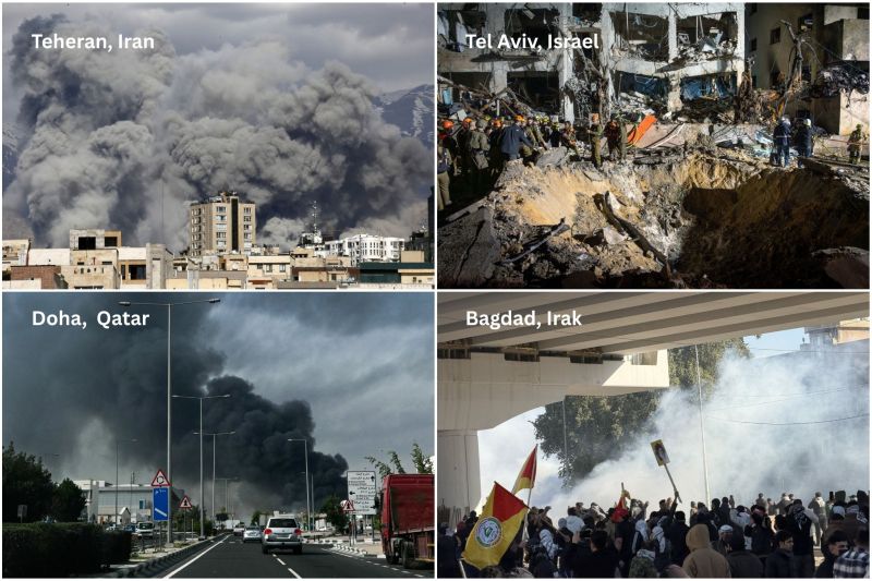 LIVE A doua zi de război. Israelul lovește centrul Teheranului / De cealaltă parte, Iranul a anunțat „cea mai feroce operațiune ofensivă”, sirenele sună non-stop în Ierusalim / Încă un lider iranian ucis