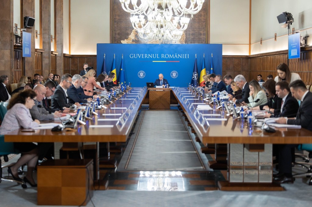 Ședința Guvernului Bolojan, după demisia miniștrilor PSD / FOTO: Facebook / Guvernul României