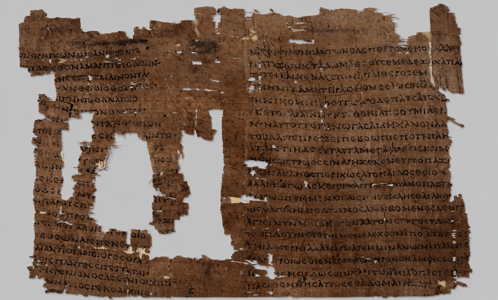 Arheologii au fost uimiți de descoperirea unui papirus cu „Iliada” lui Homer într-o mumie