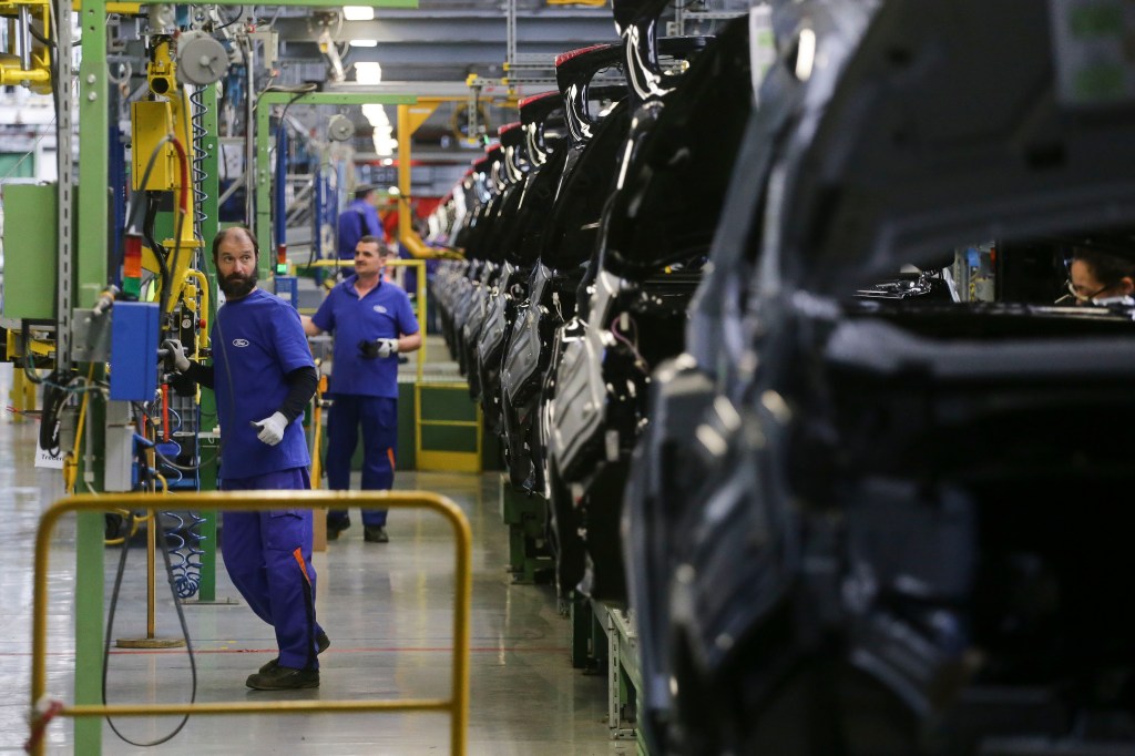 Fabrica Ford din Craiova, fotografie ilustrativă. Inquam Photos / Adel Al-Haddad