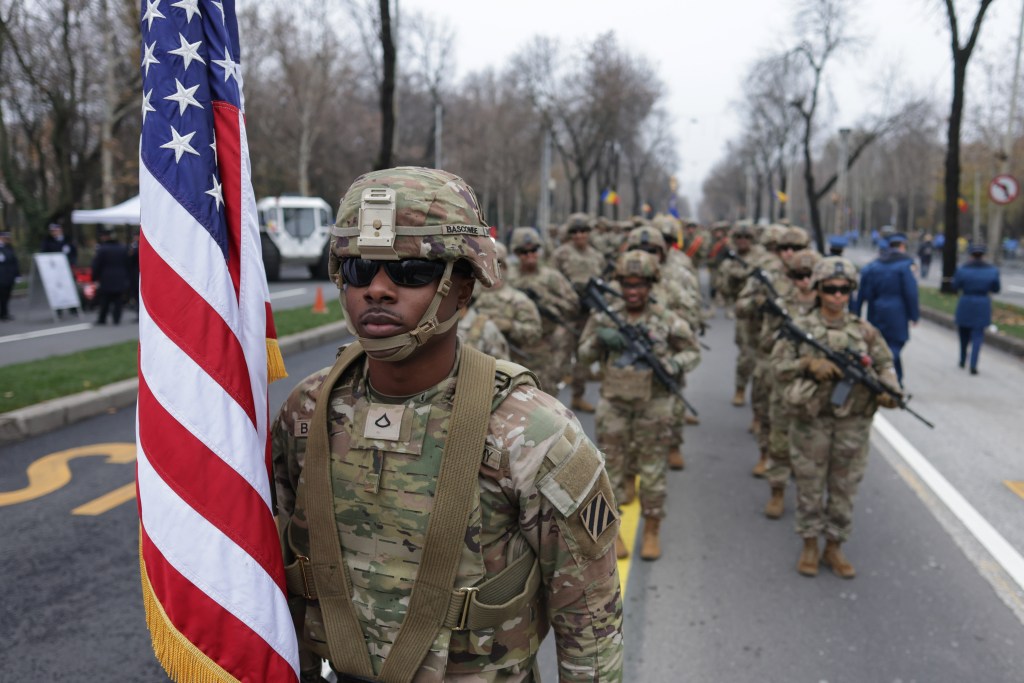 Solda'i americani în România. Foto: Inquam Photos / George Călin