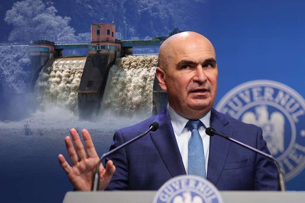 Premierul Ilie Bolojan. Foto: Inquam Photos, Shutterstock. Colaj: Ion Mateș / HotNews