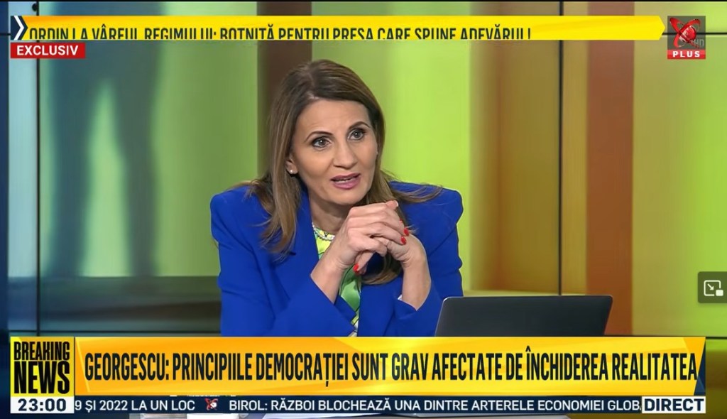 Anca Alexandrescu, la ediția de marți seară, despre închiderea postului TV