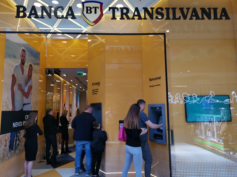Banca Transilvania s-a împrumutat astăzi cu 1 miliard de euro