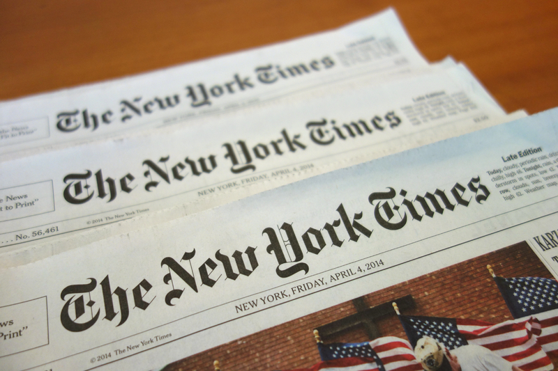 New York Times dă afară un colaborator prins că a folosit AI să scrie o recenzie de carte