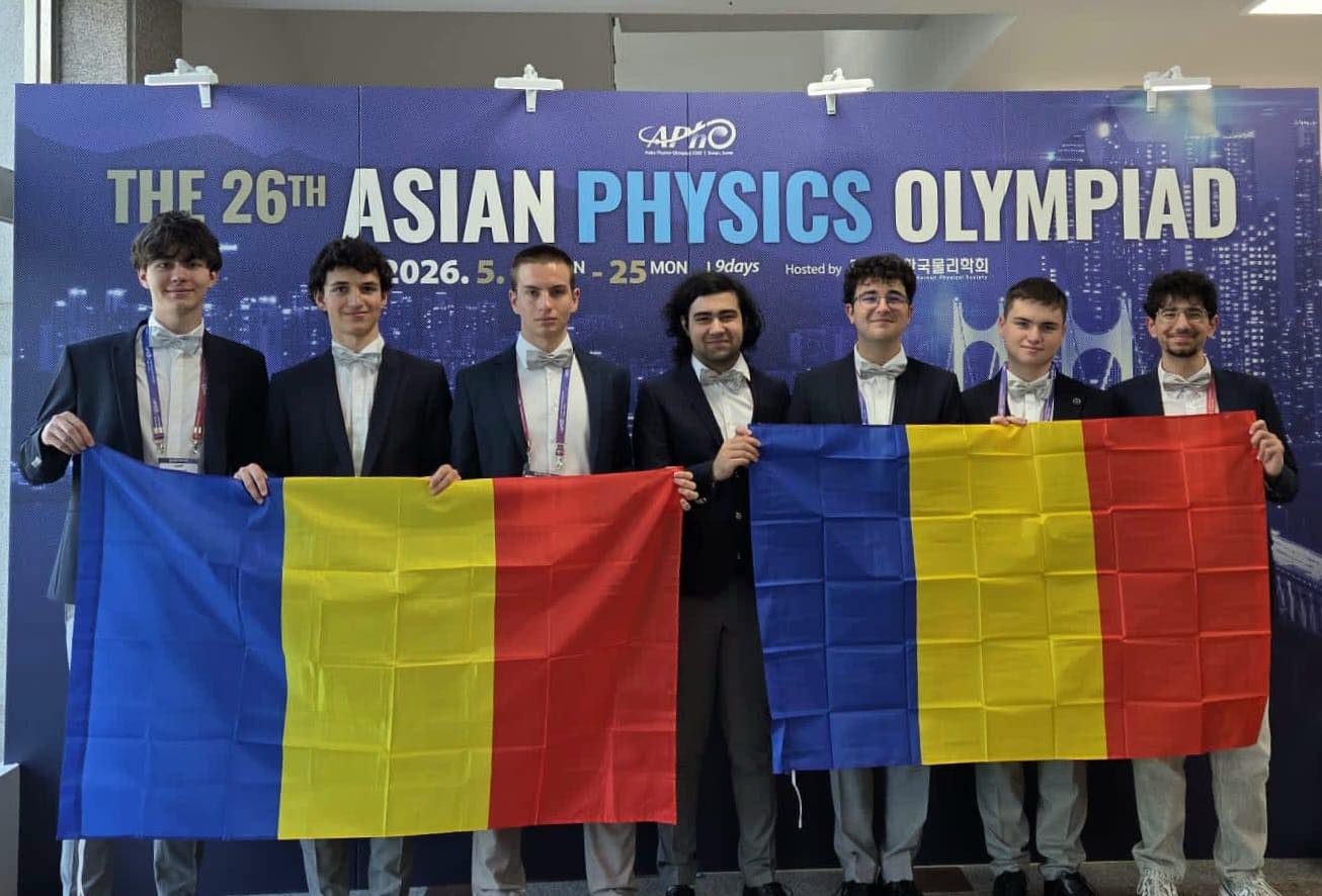 Elevii români, medalii de argint și bronz la Olimpiada Asiatică de Fizică din Coreea de Sud