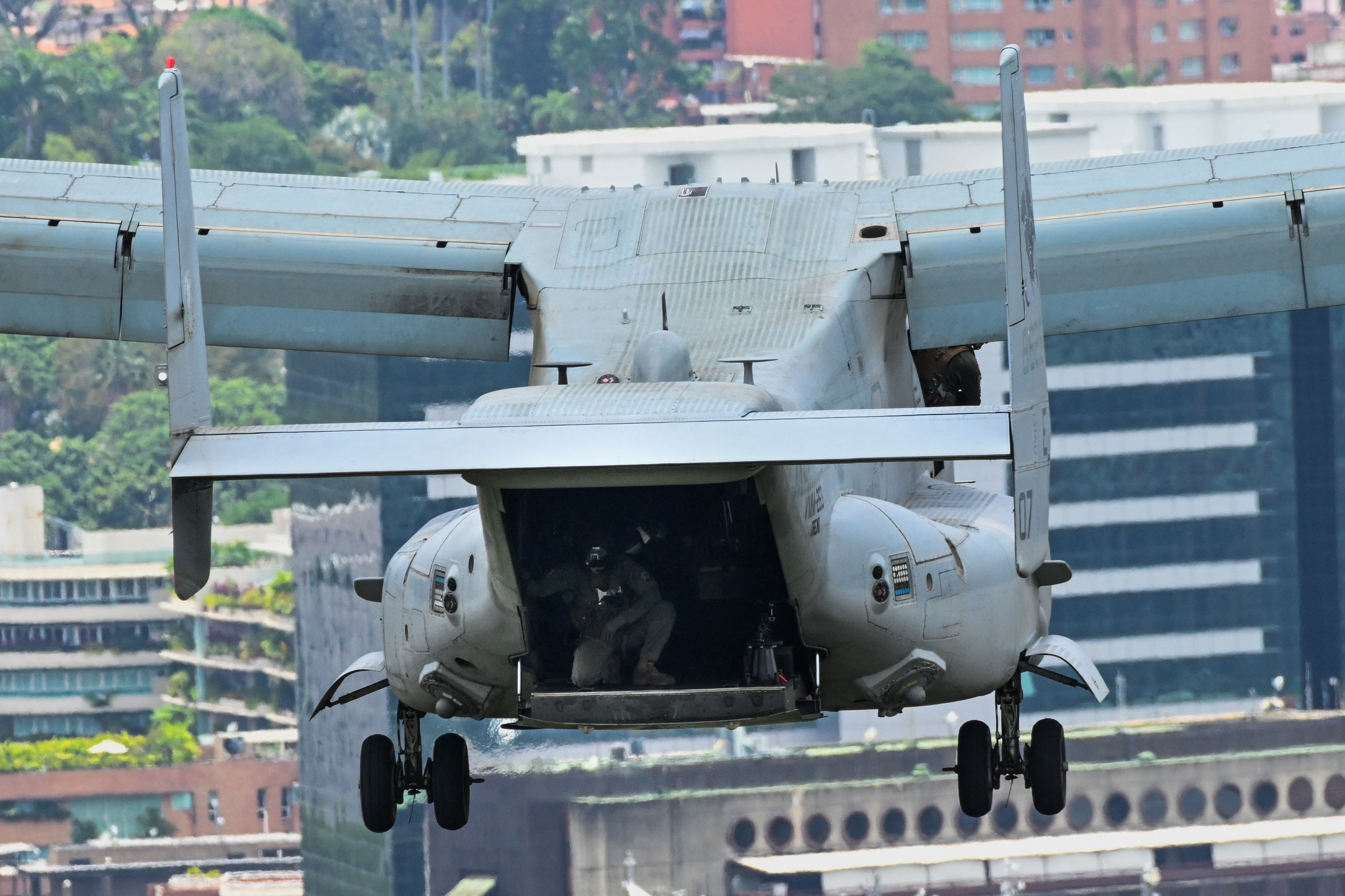 Armata americană a desfășurat un exercițiu militar în Caracas, capitala Venezuelei