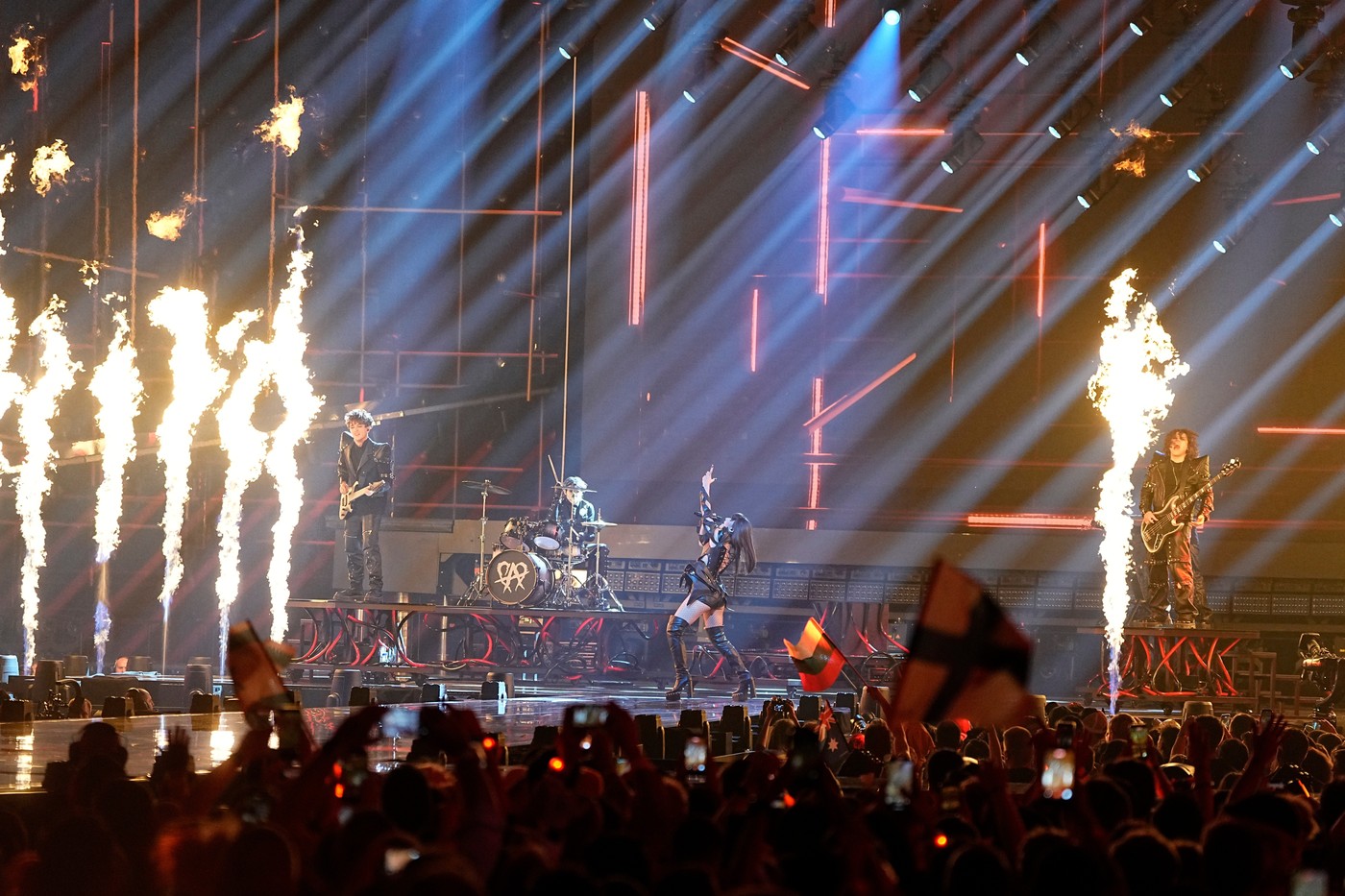 Momentul în care Alexandra Căpitănescu a cântat în finala Eurovision 2026