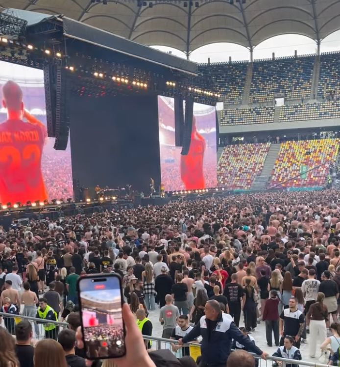 Concert Max Korzh la București. Pe Arena Națională s-a strigat „București, București” și „Ucraina, Ucraina”