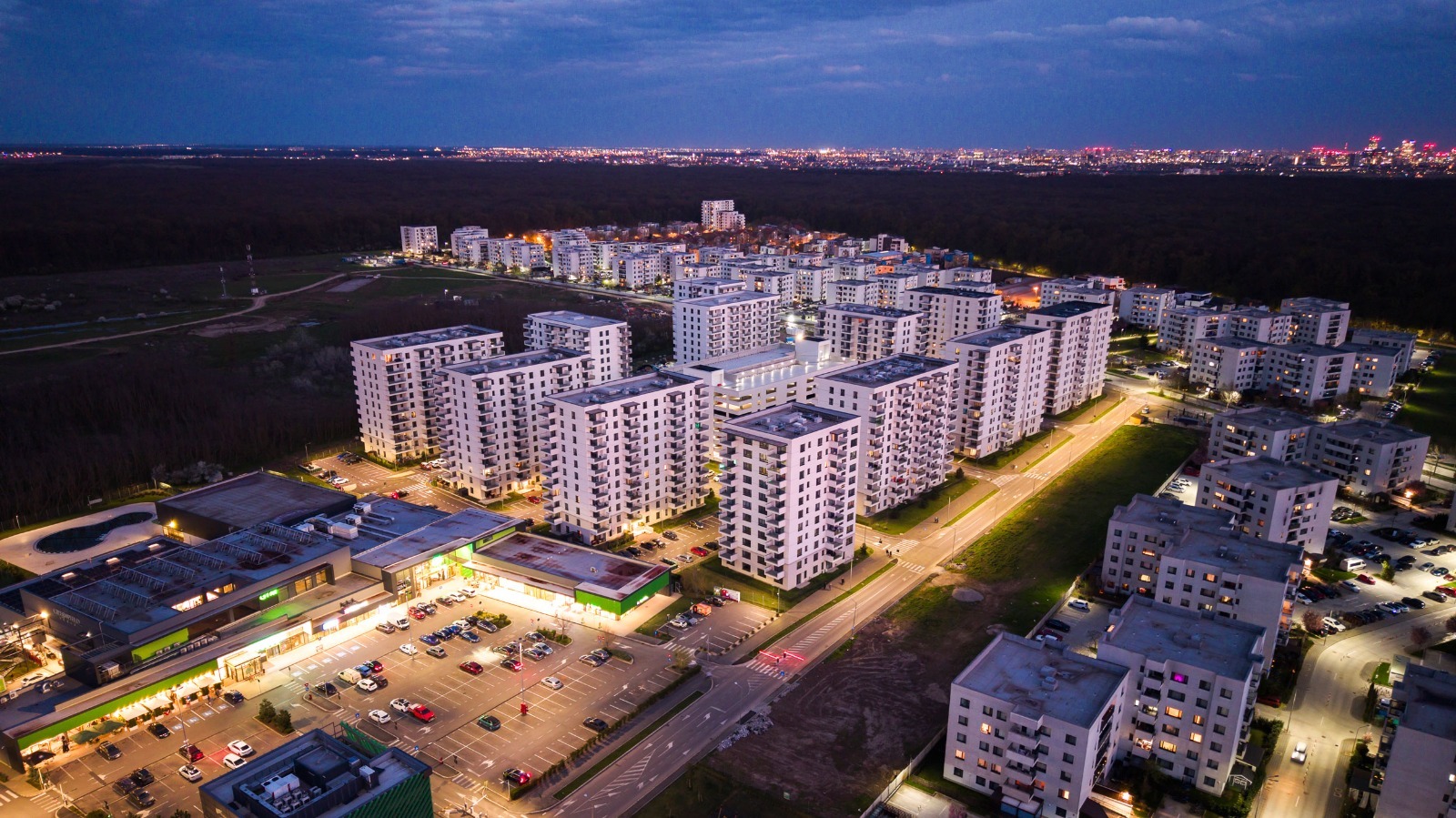 Cât timp petrec locuitorii din cartierul GREENFIELD Băneasa să iasă dimineața din cartier și să intre seara?