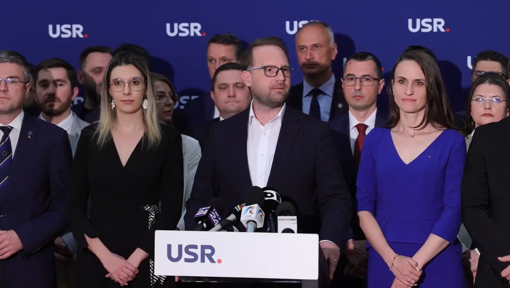 VIDEO USR merge mai departe cu Ilie Bolojan. Dominic Fritz: „Vom discuta să vedem cum ne putem coordona pașii”