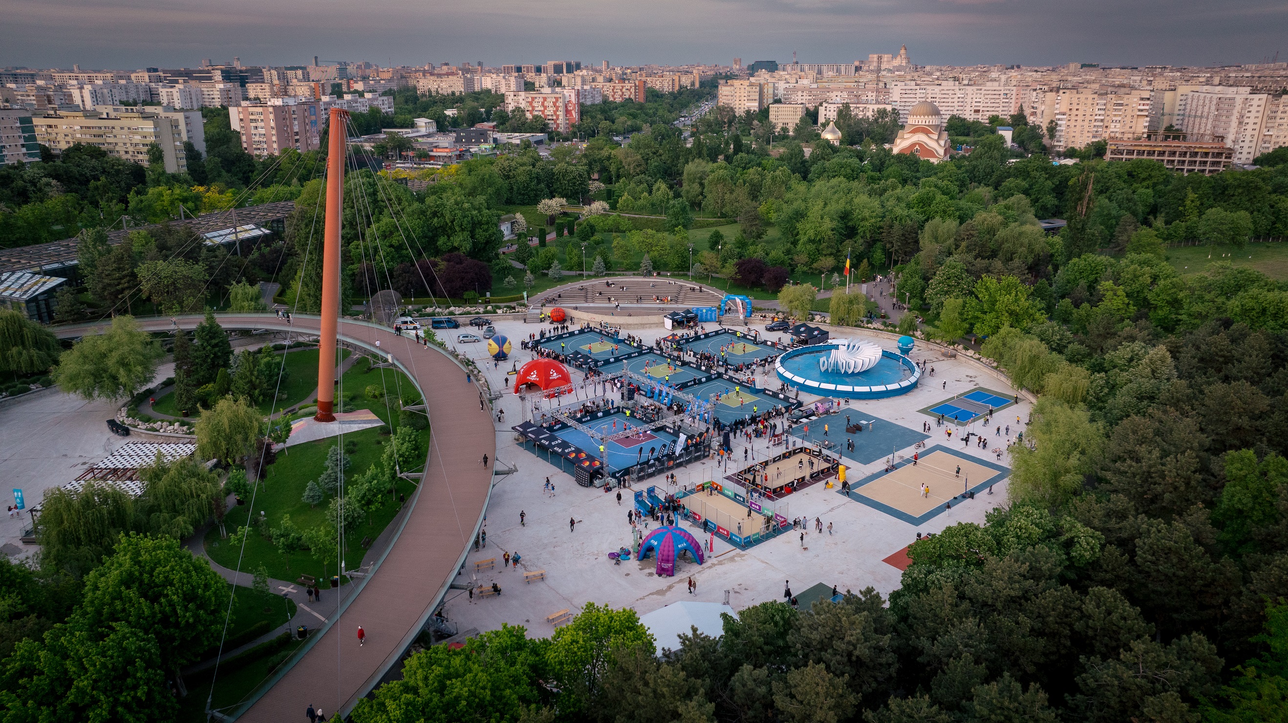 BCR Sport Arena Streetball deschide sezonul 2026 în Parcul Drumul Taberei. Intrarea e gratuită, programul e pentru toată familia
