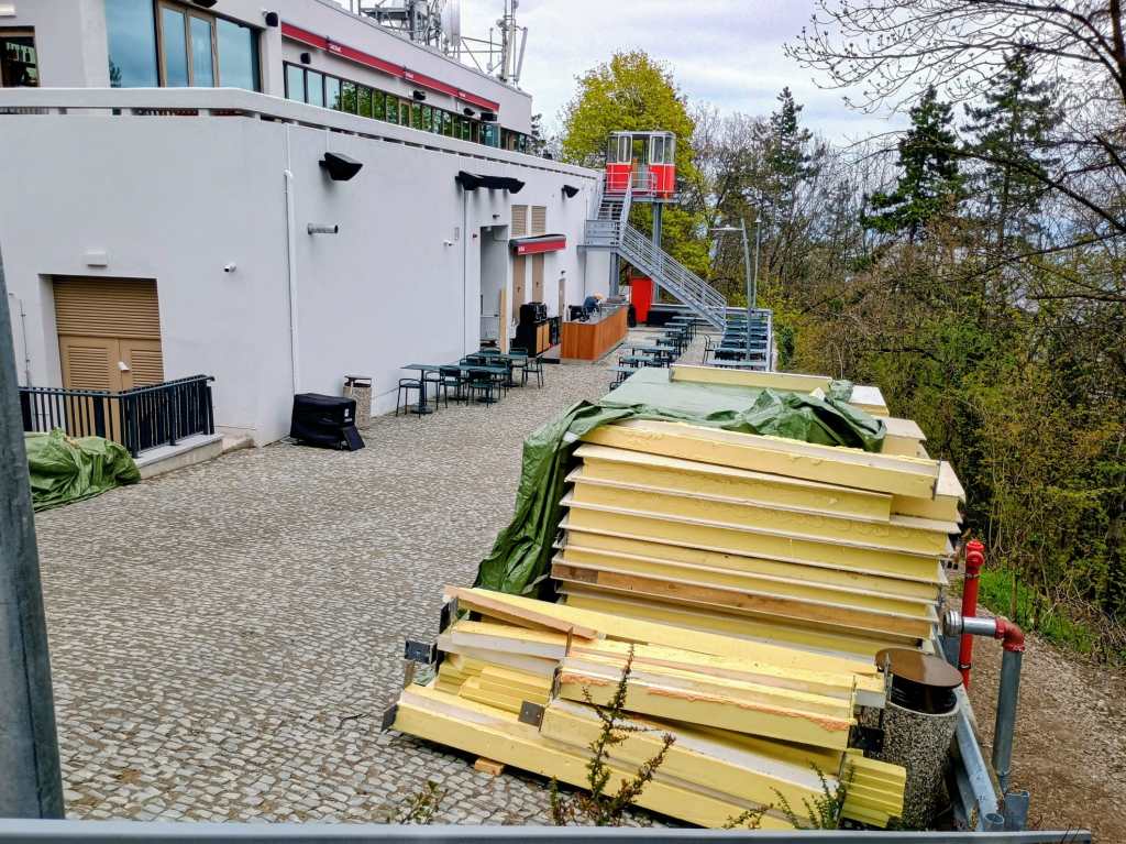 Restaurantul Panoramic de pe Tâmpa Foto: Hotnews