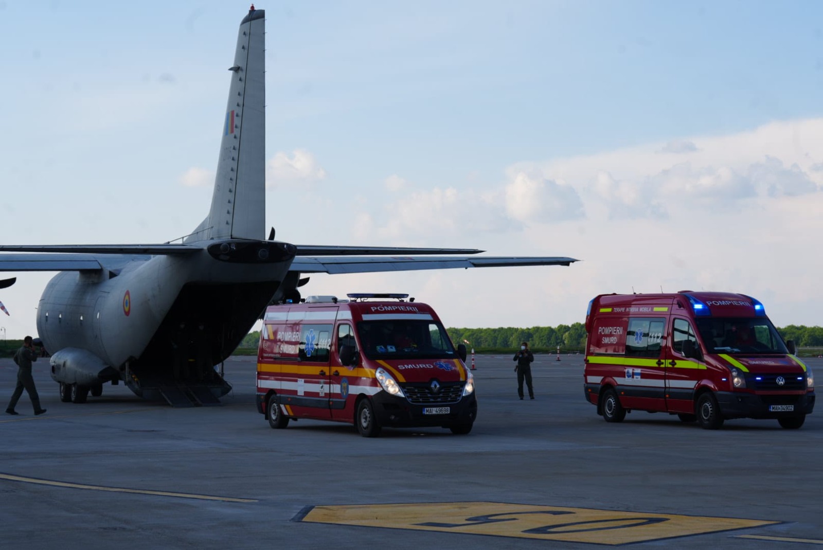 Militarii răniți în accidentul de la Botoșani au fost trimiși în Belgia. Decizie luată după evaluarea medicilor
