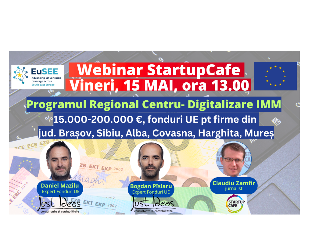 webinar fonduri europene StartupCafe