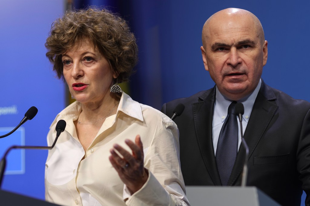Oana Gheorghiu și Ilie Bolojan. Inquam Photos / Octav Ganea și George Călin. Colaj: Ion Mateș / HotNews