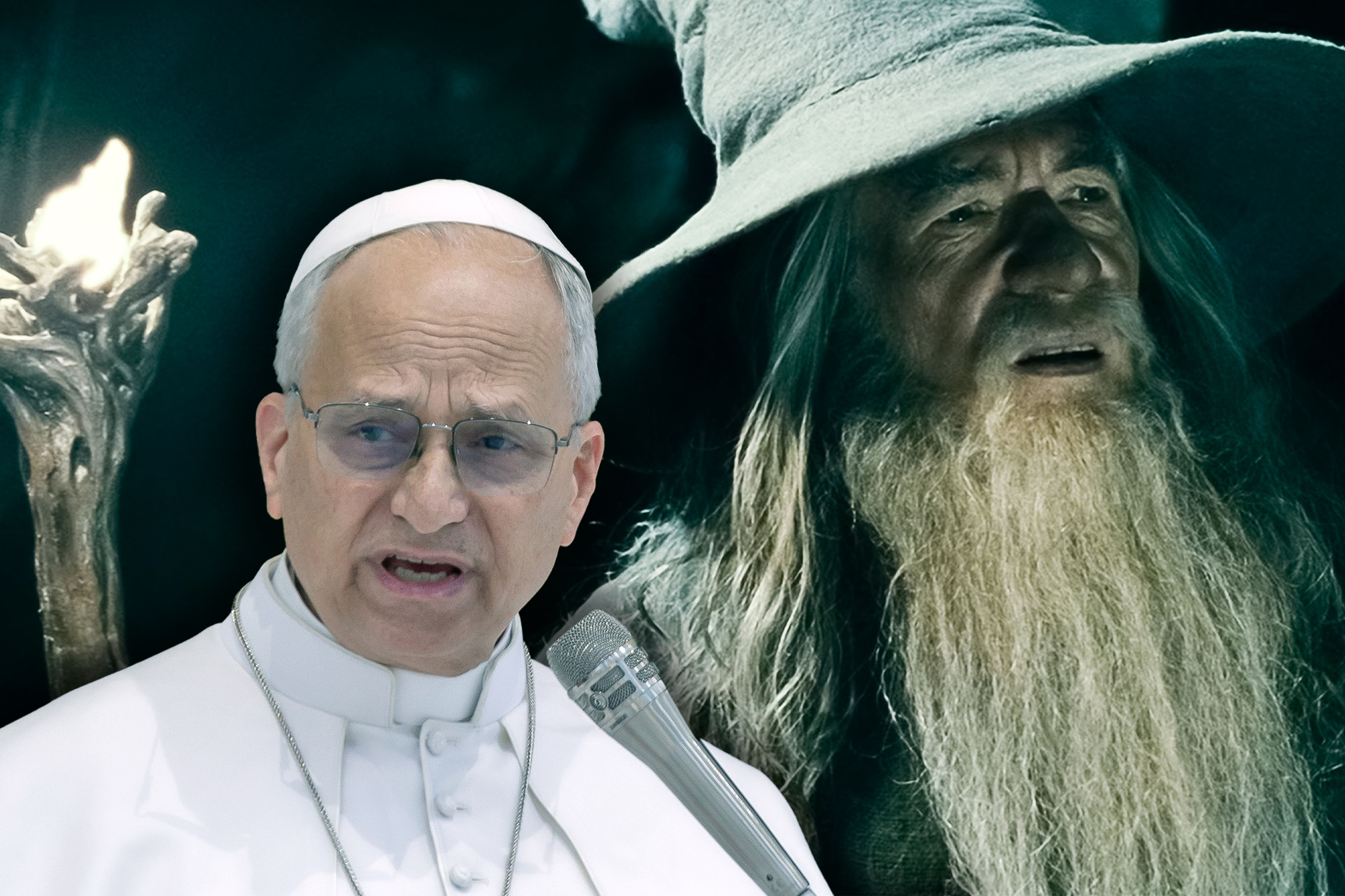 Papa Leon l-a citat pe Gandalf din „Stăpânul inelelor” în primul său mesaj major adresat lumii