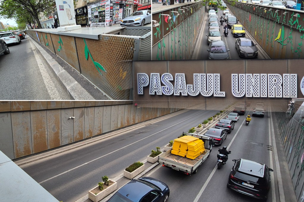 Panourile din Pasajul Unirii. Foto: Catiușa Ivanov / HotNews