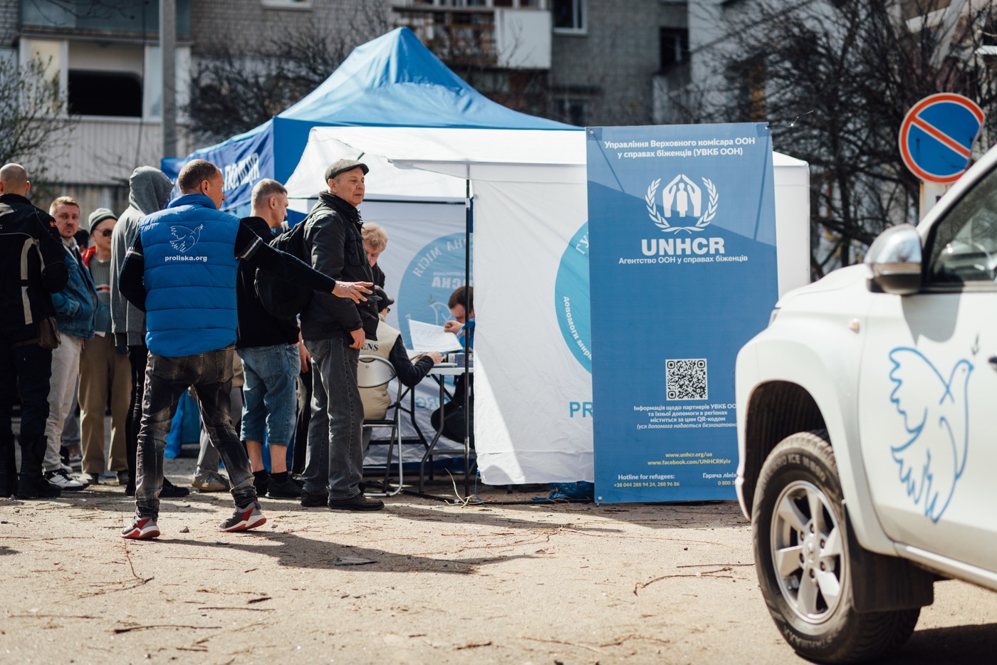 Ajutoare de 1 milion de dolari distruse de un atac rusesc în Ucraina, denunță agenția ONU pentru refugiați