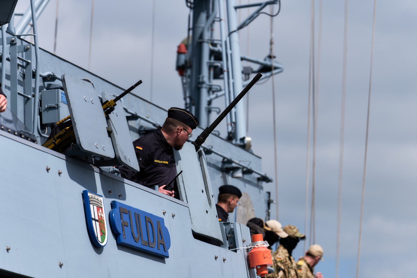 Germania trimite un dragor de mine în Mediterană