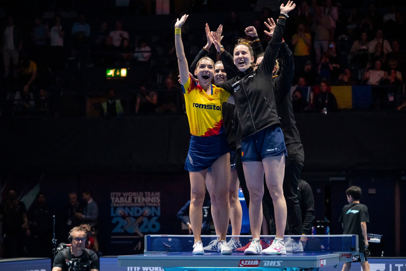 Tenis de masă: Bronz mondial pentru România, după 26 de ani. Tricolorele au fost învinse de China în semifinale