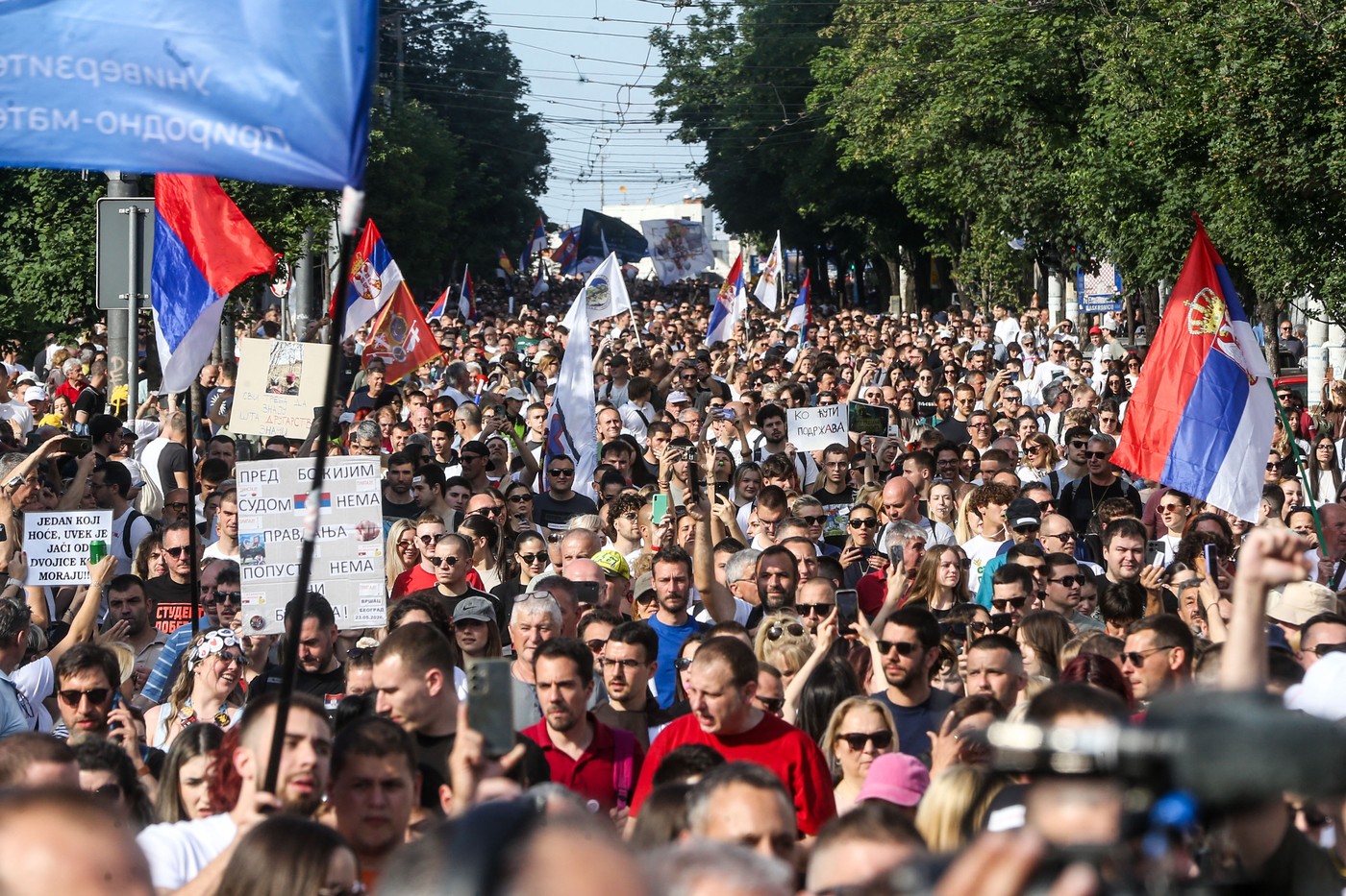 Protestul anti-Vucic de la Belgrad: o organizație independentă oferă o nouă estimare privind participarea uriașă