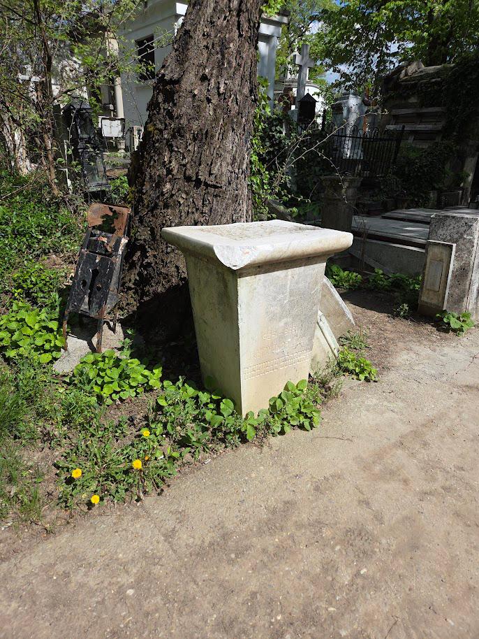 Dispar din Bellu râvnitele morminte ale elitelor bucureștene. Cazul celui al patronului ”La vulturul de mare cu peștele în gheare” și ce spune Administrația Cimitirelor
