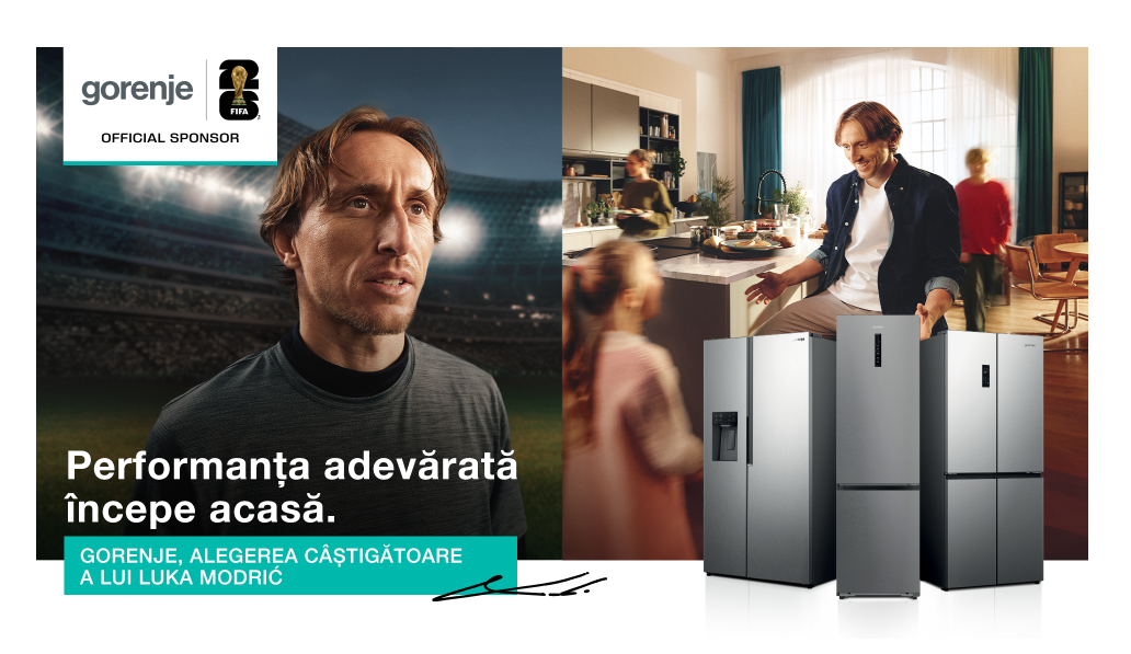 Gorenje revine ca sponsor al FIFA World Cup 2026™ și își con
