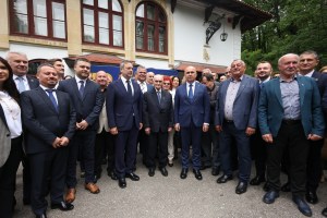 Liderii PNL, la aniversare a 150 de la fondarea partidului, 25 mai 2025. Foto: Inquam Photos / George Călin
