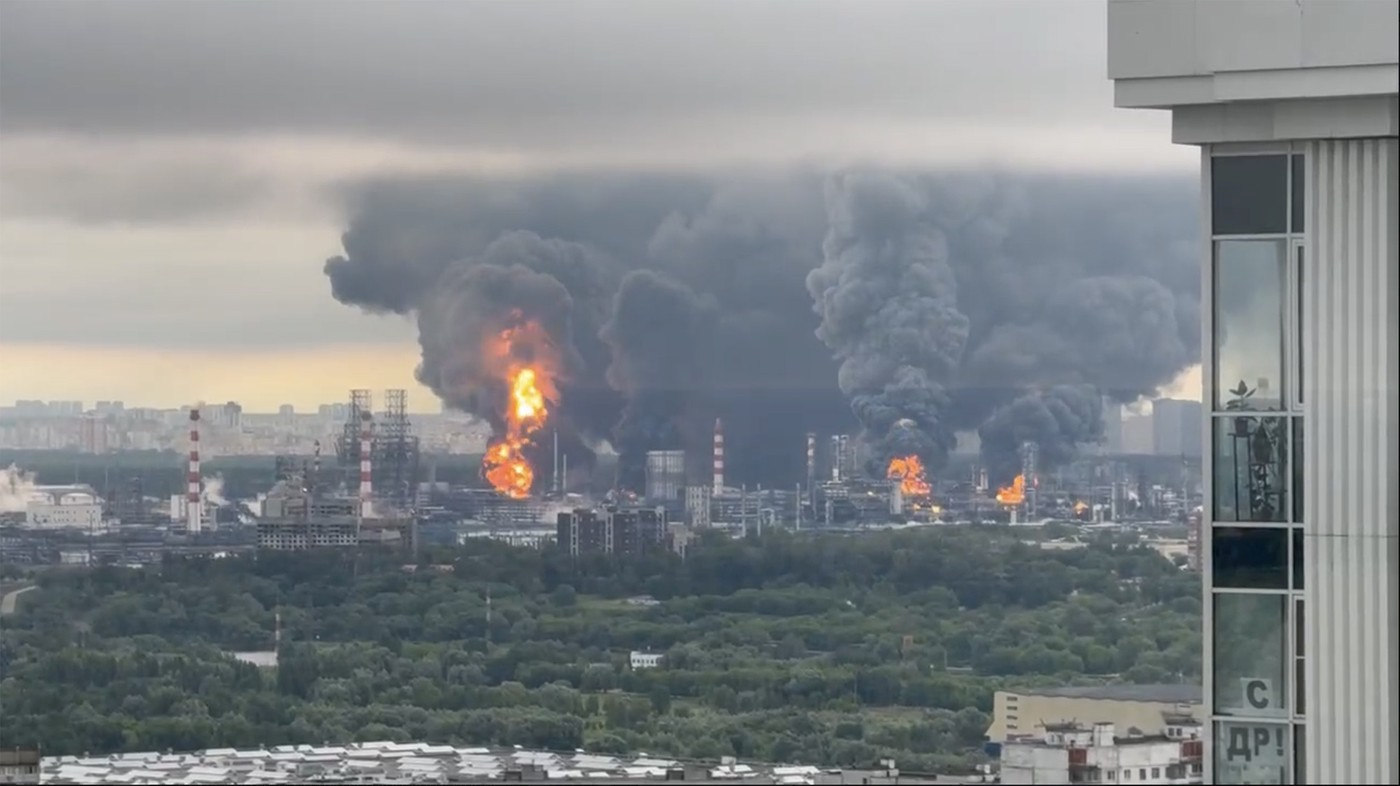 Moscova, sub cel mai mare atac cu drone ucrainene