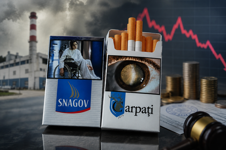 Producătorul celebrelor țigări Carpați și Snagov a intrat în insolvență