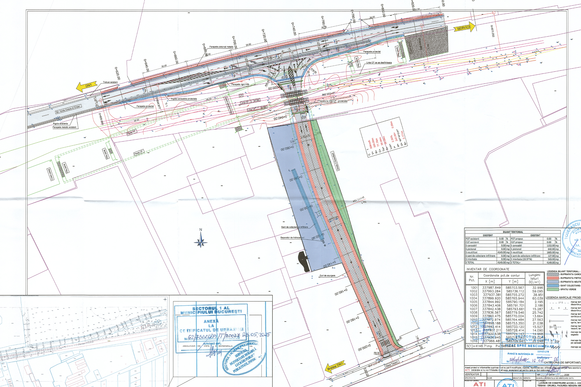 Primăria Sectorului 1 a dat autorizație de construire pentru un nou drum de acces către cartierul Greenfield. Când va fi gata