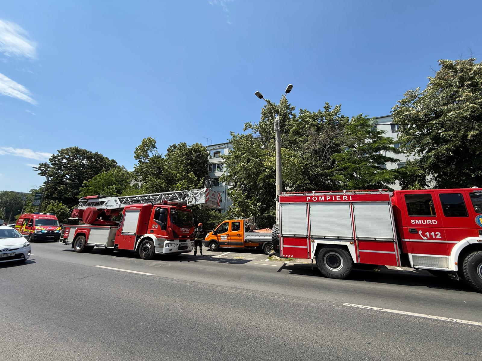 Scurgeri de gaze în Sectorul 3: Peste 90 de persoane evacuate