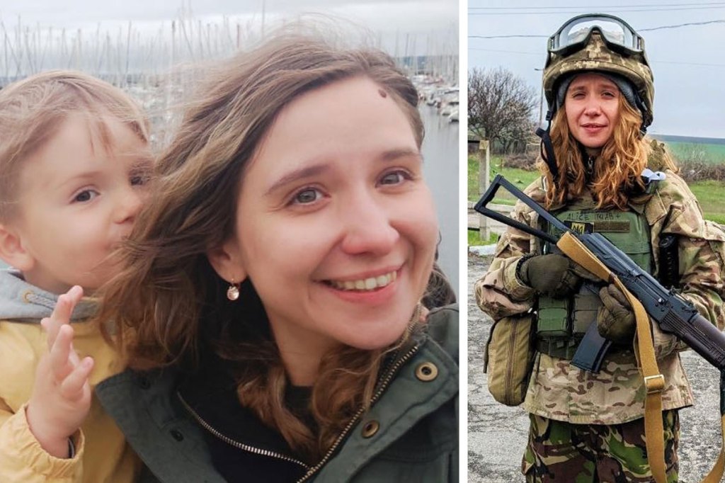 Théo, fiul Alisei Kovalenko, avea doar patru ani când mama sa a ales să rămână în Ucraina și să meargă să lupte pe front – pentru viitorul lui. FOTO: Arhiva personală