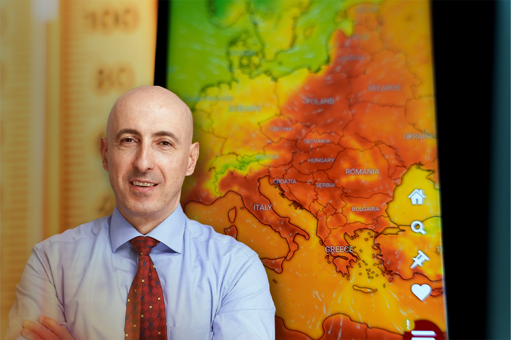 Mihai Dima, profesor la Facultatea de Fizică a Universității din București. Foto: arhiva personală, Shutterstock. Colaj: Ion Mateș / HotNews