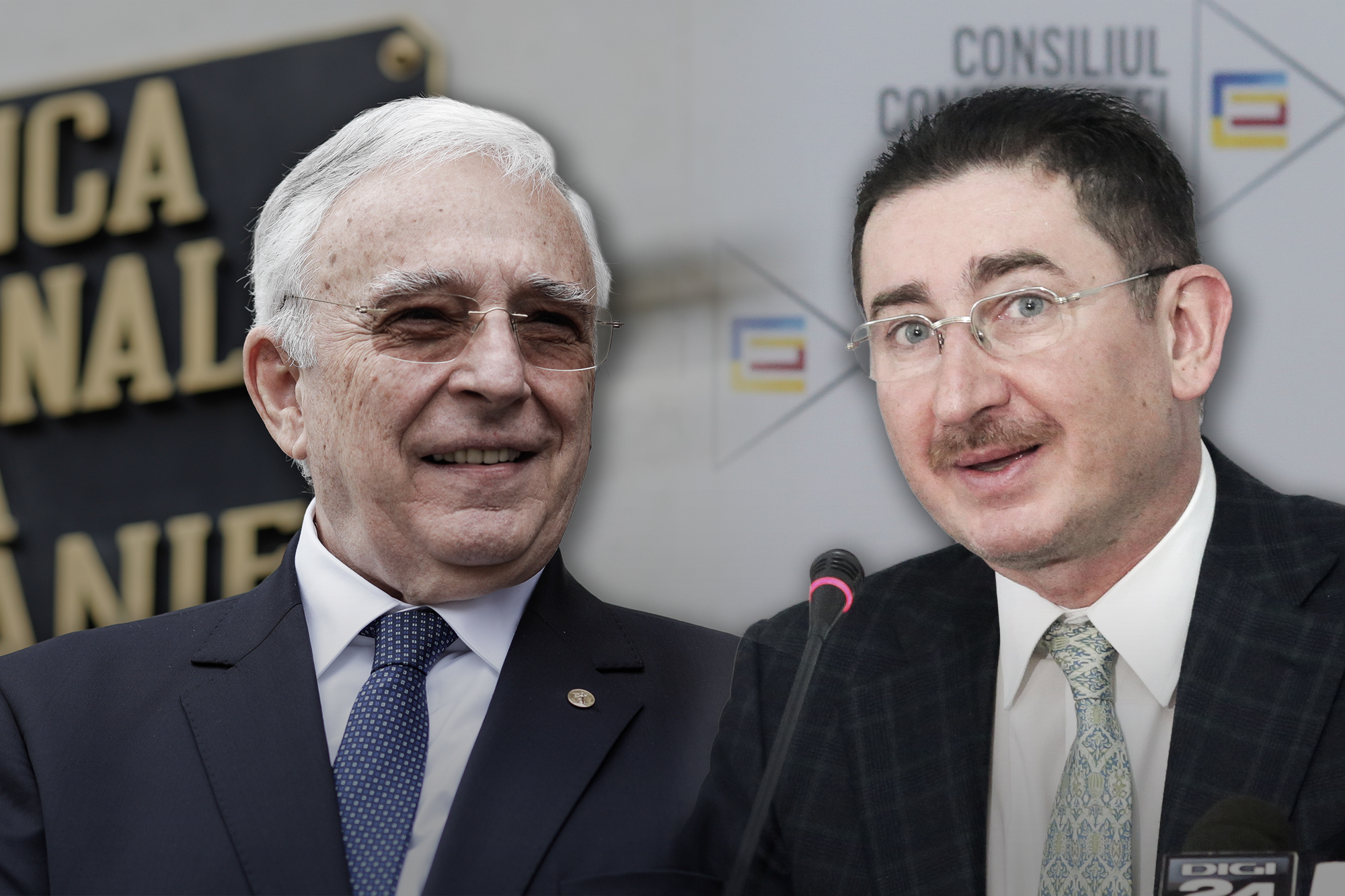Isărescu (BNR) și Chirițoiu (CC) și-au pus la băta