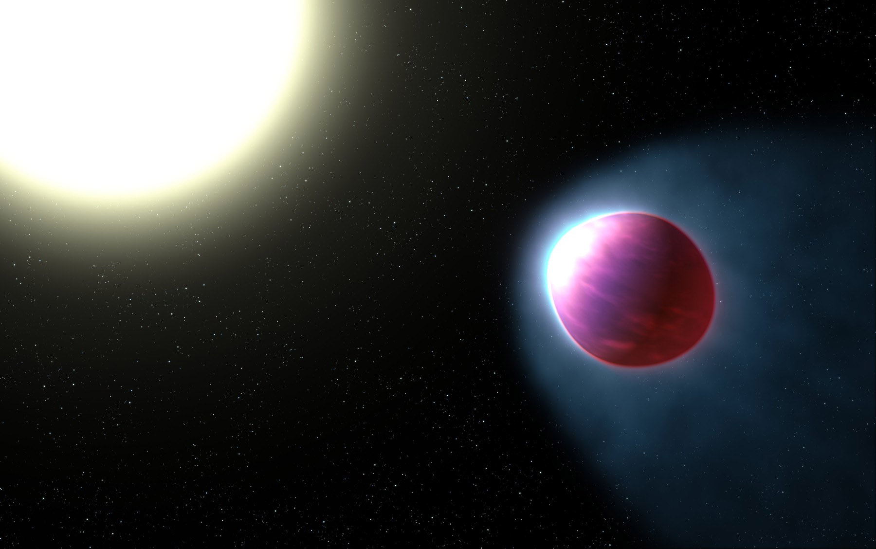 Astronomii au măsurat vremea unei planete pe care plouă cu rubine și safire și au descoperit un infern