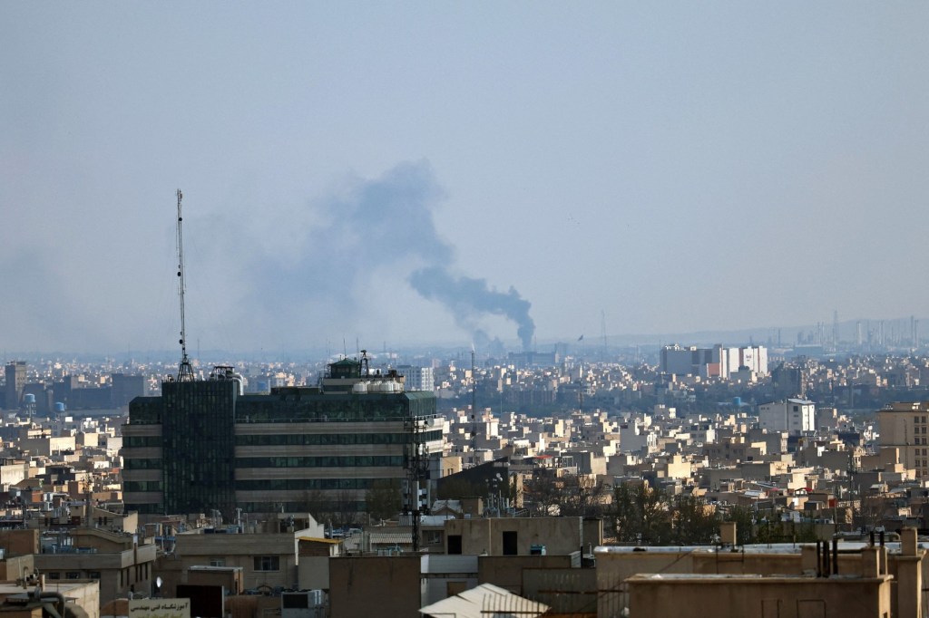 Bombardamente în Teheran, imagine ilustrativă. Foto: FP / Profimedia
