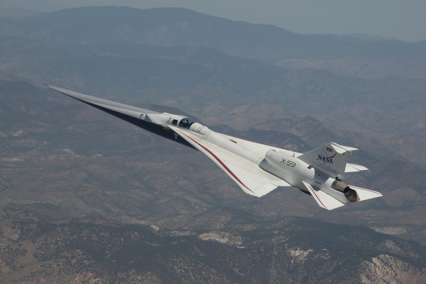 Avionul supersonic experimental X-59 „Quesst” a depășit în p